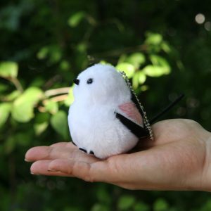 ぬいぐるみキーホルダー シマエナガ