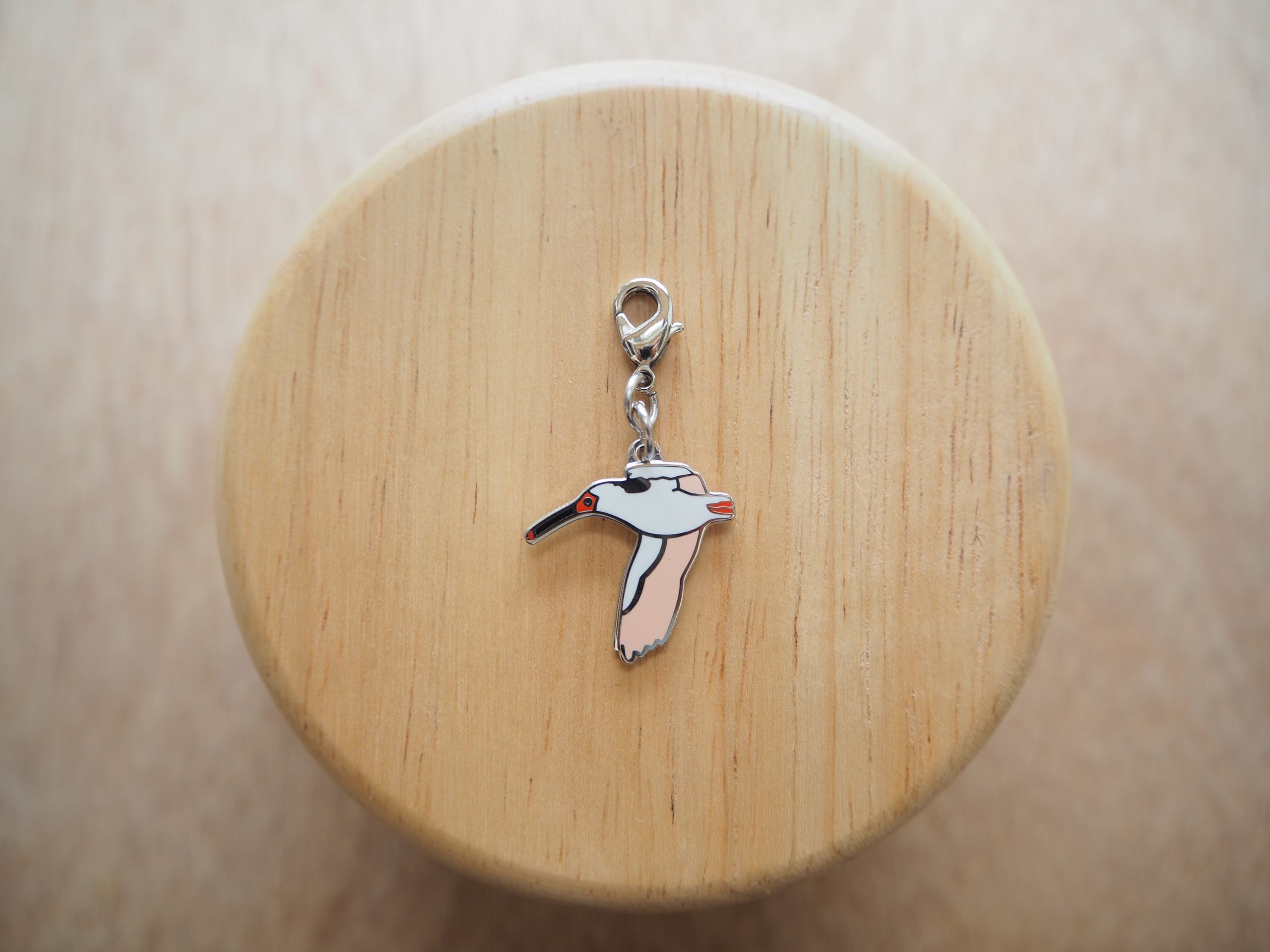 ファスナーマスコット トキ