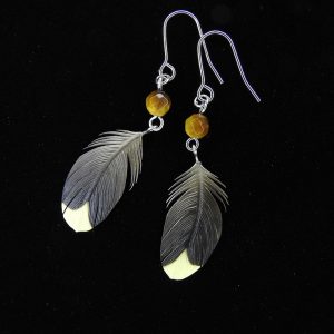 オオトラツグミ　ピアス／イヤリング（小）